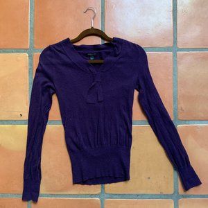 Banana Republic Blue LS Blouse size XS